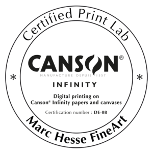 Marc Hesse FineArt ist ein Canson Certified Print Lab